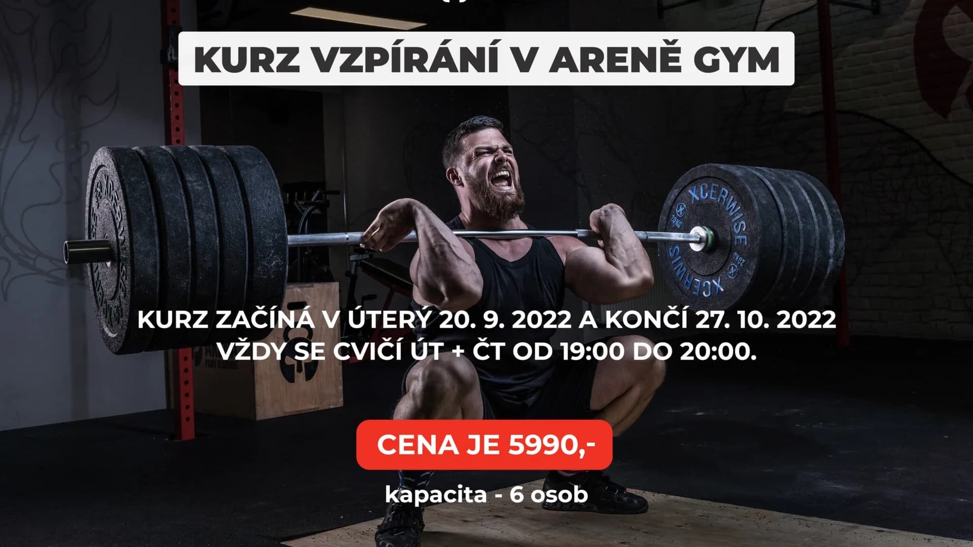 Kurz vzpírání (6-týdenní)